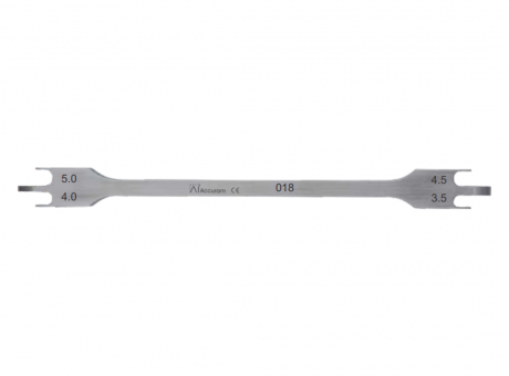 Позиционер металлический .018